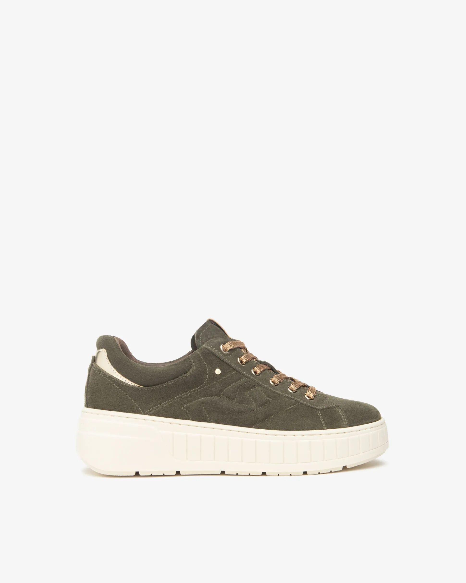 Sneakers Donna in Suede, Pelle e Materiale Tecnico