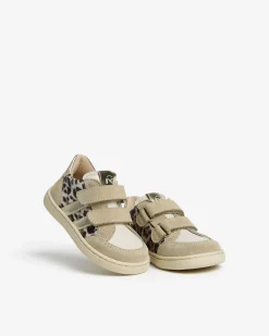 Sneakers Junior da Bambina in Camoscio, Pelle e Materiale Tecnico