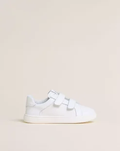 Sneakers Junior da Bambino in Pelle e Tela