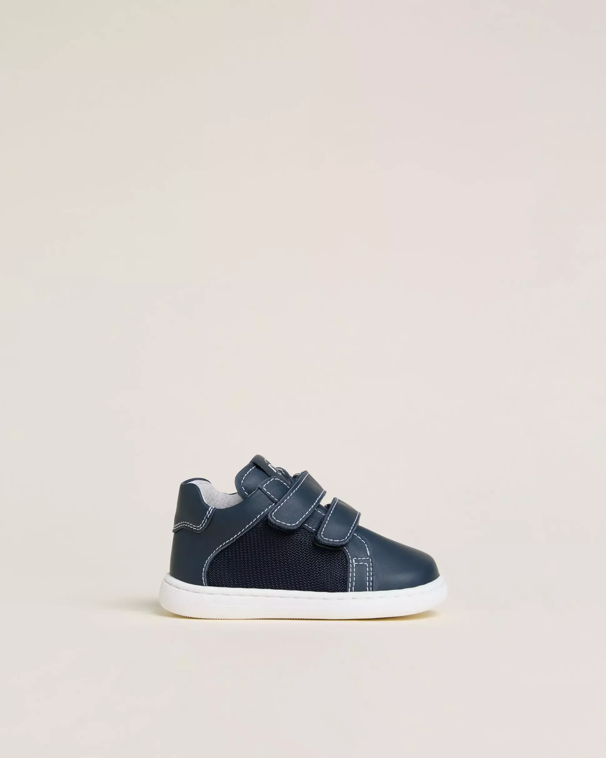 Sneakers Junior da Bambino in Pelle e Tela