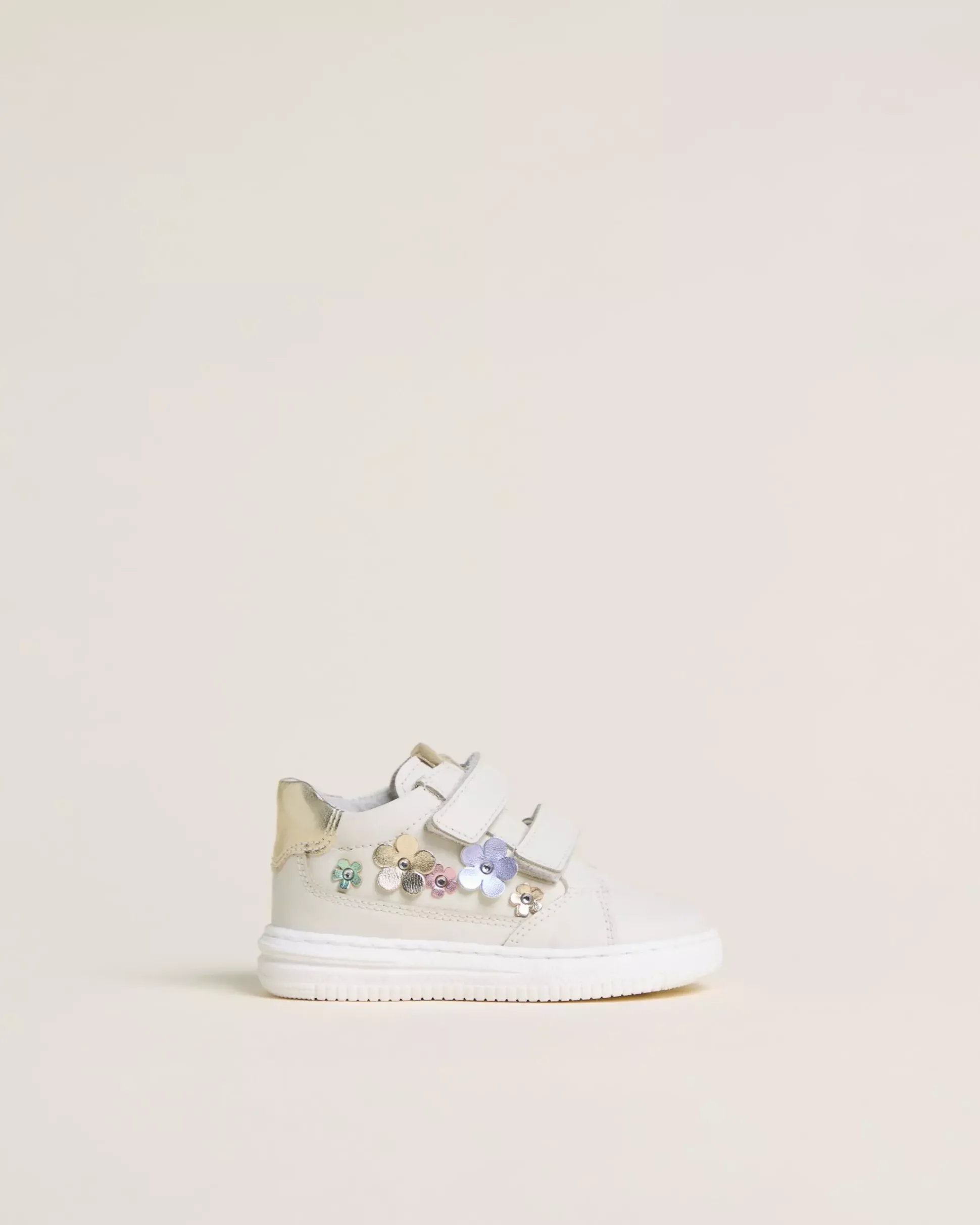 Sneakers Junior da Bambina in Pelle e Materiale Tecnico