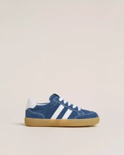Sneakers Junior da Bambino in Camoscio e Pelle