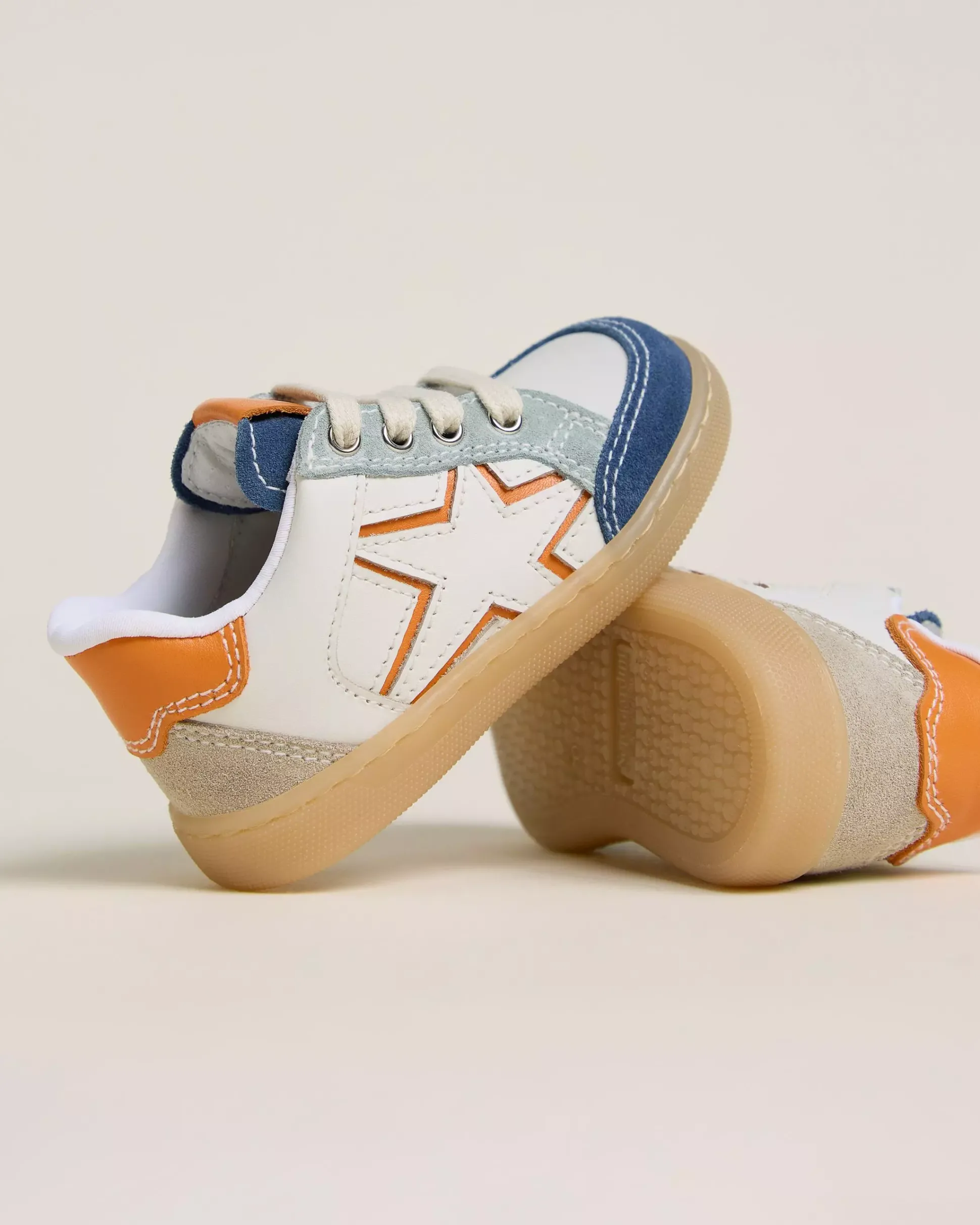 Sneakers Junior da Bambino in Camoscio e Pelle