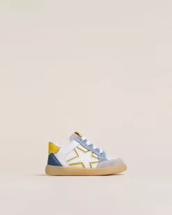 Sneakers Junior da Bambino in Camoscio e Pelle
