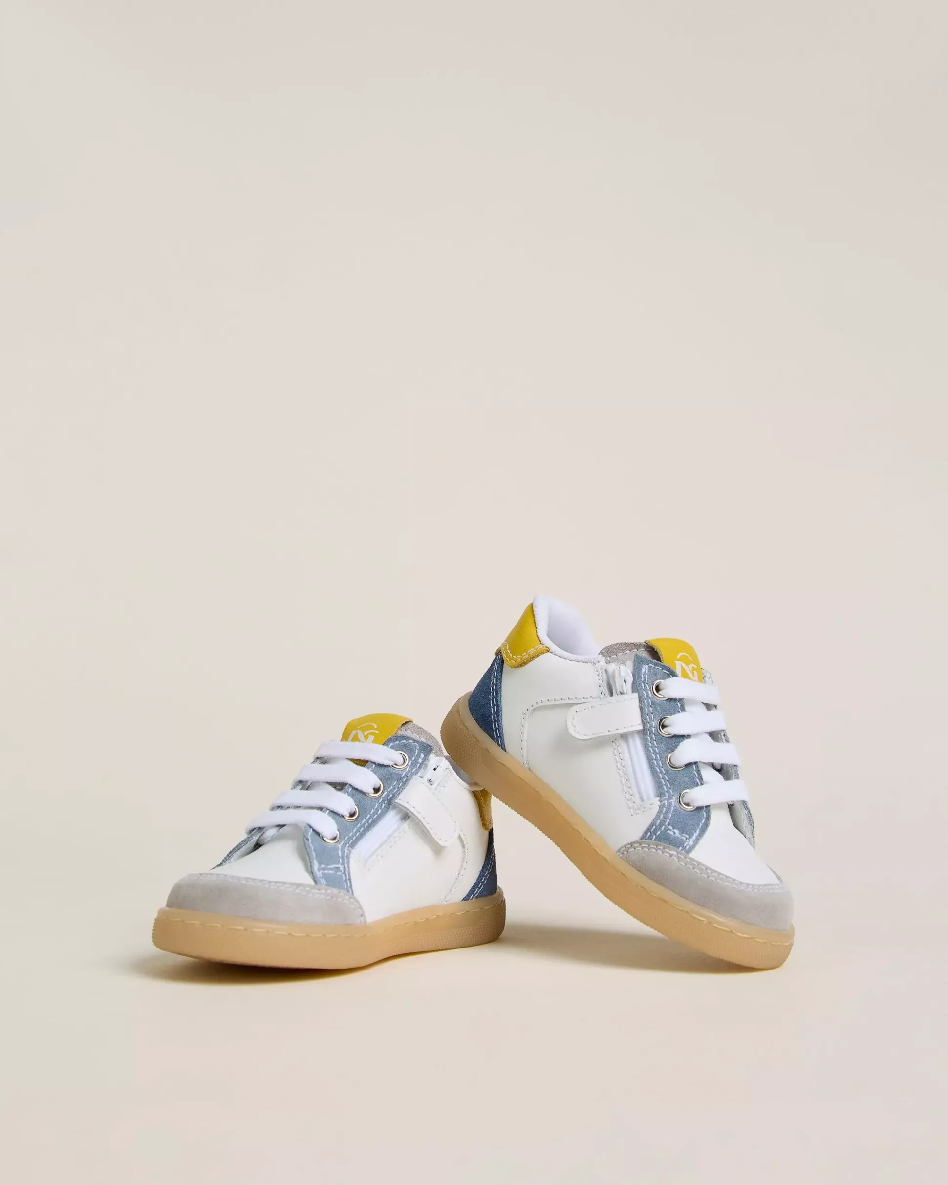 Sneakers Junior da Bambino in Camoscio e Pelle