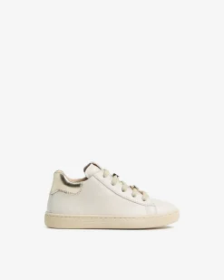 Sneakers Junior da Bambina in Pelle e Materiale Tecnico