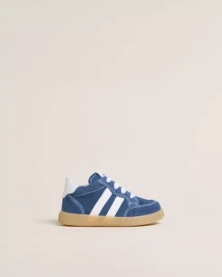 Sneakers Junior da Bambino in Camoscio e Pelle