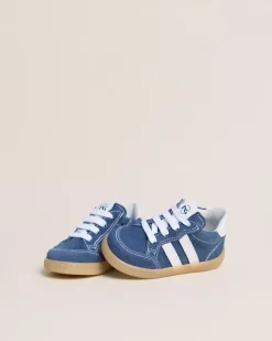 Sneakers Junior da Bambino in Camoscio e Pelle