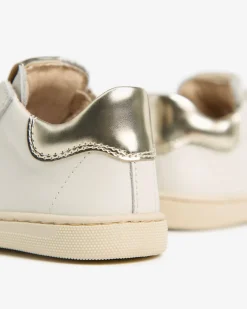 Sneakers Junior da Bambina in Pelle e Materiale Tecnico
