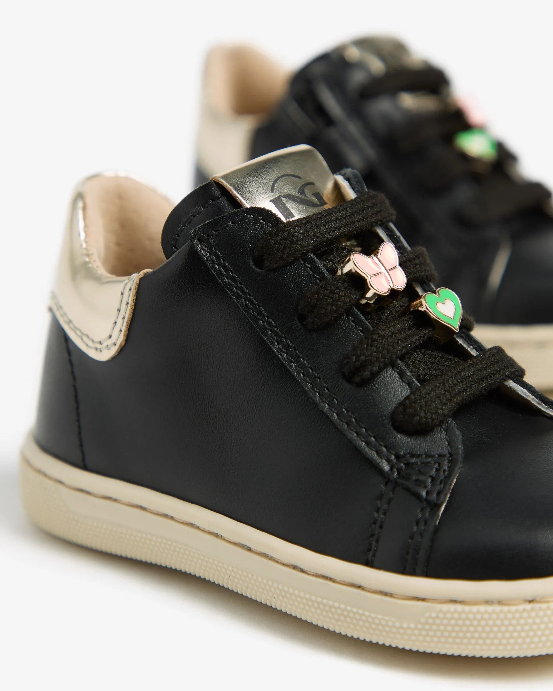 Sneakers Junior da Bambina in Pelle e Materiale Tecnico