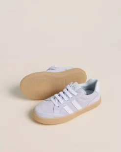 Sneakers Junior da Bambina in Camoscio e Pelle