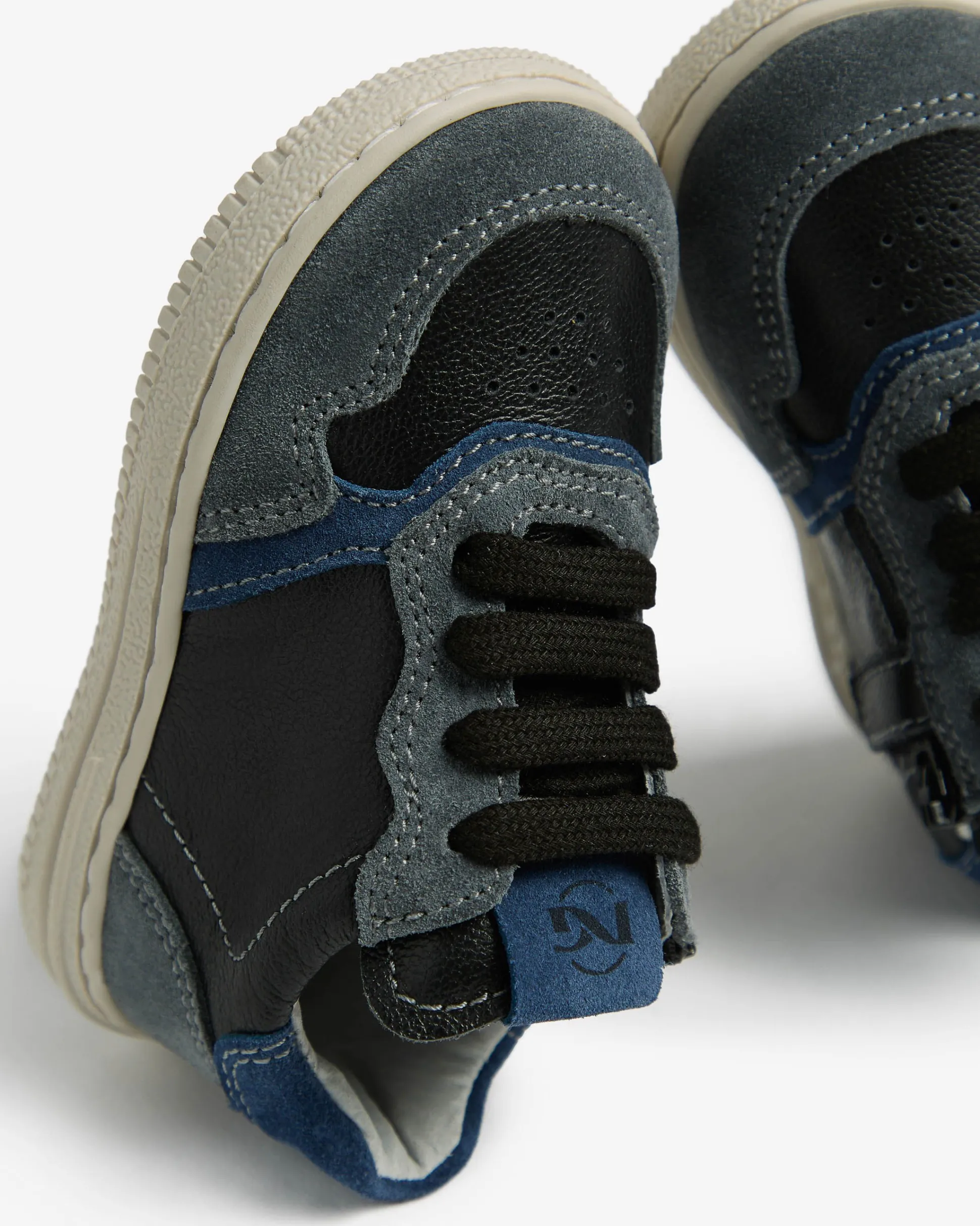 Sneakers Junior da Bambino in Pelle e Camoscio