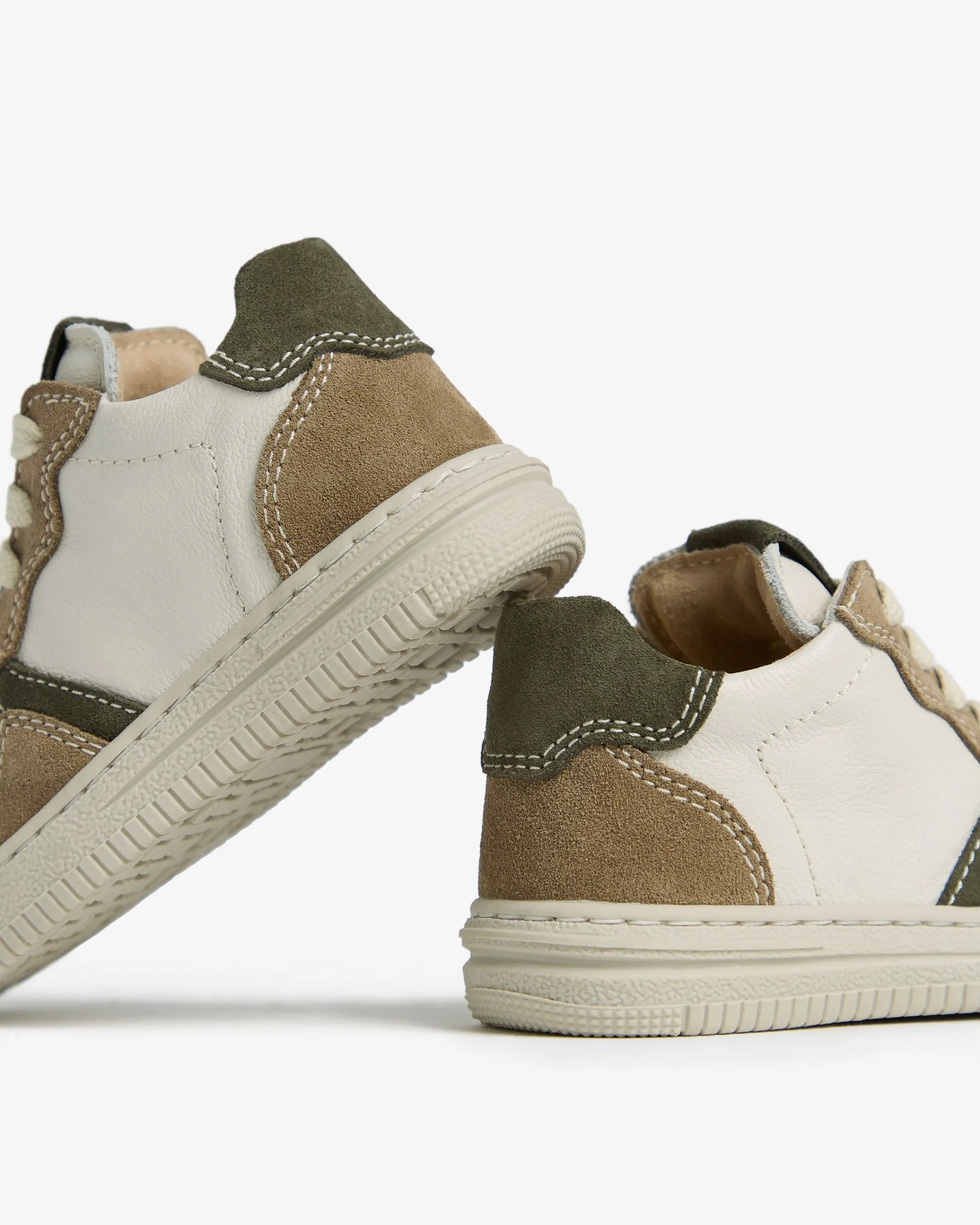 Sneakers Junior da Bambino in Pelle e Camoscio