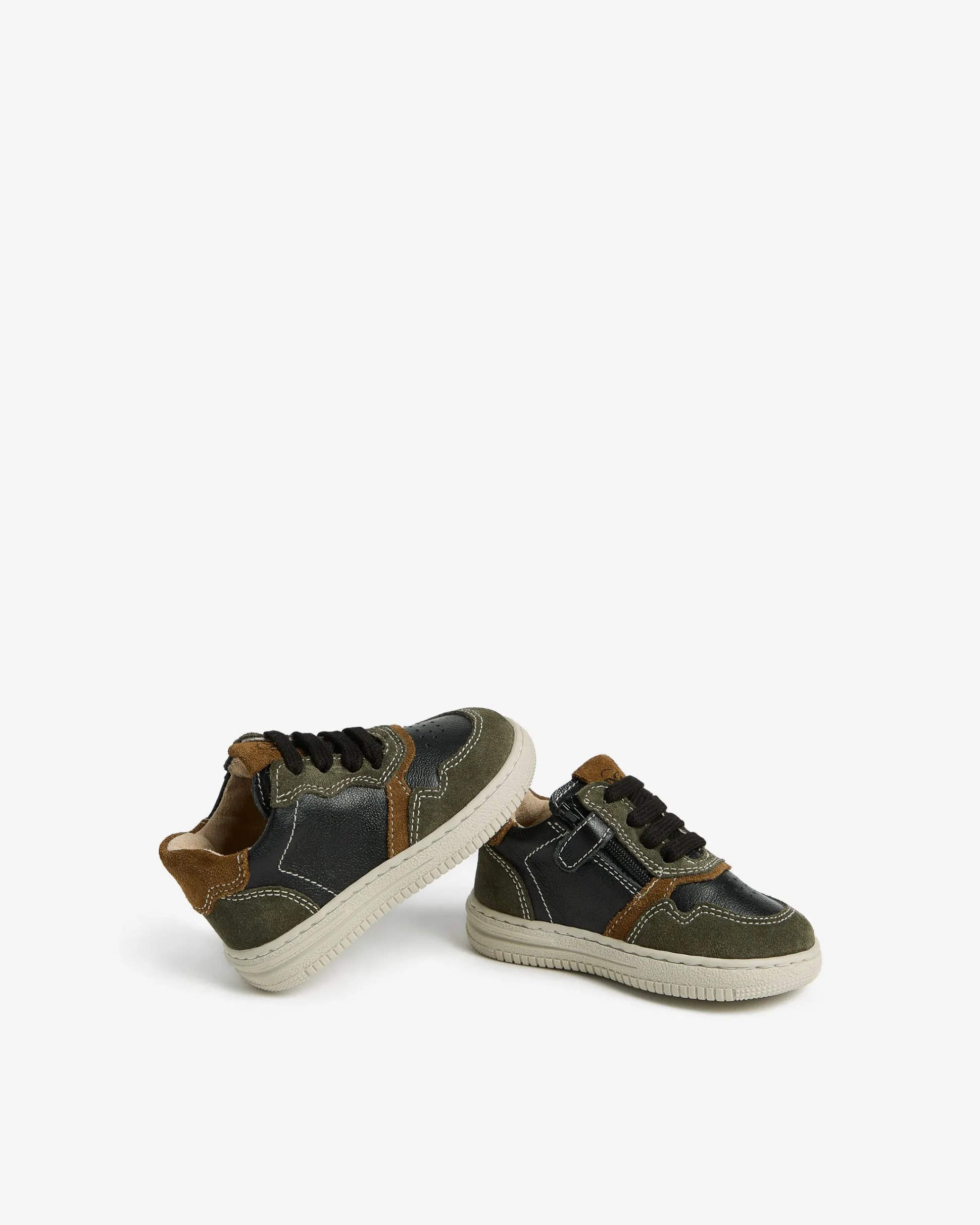 Sneakers Junior da Bambino in Pelle e Camoscio