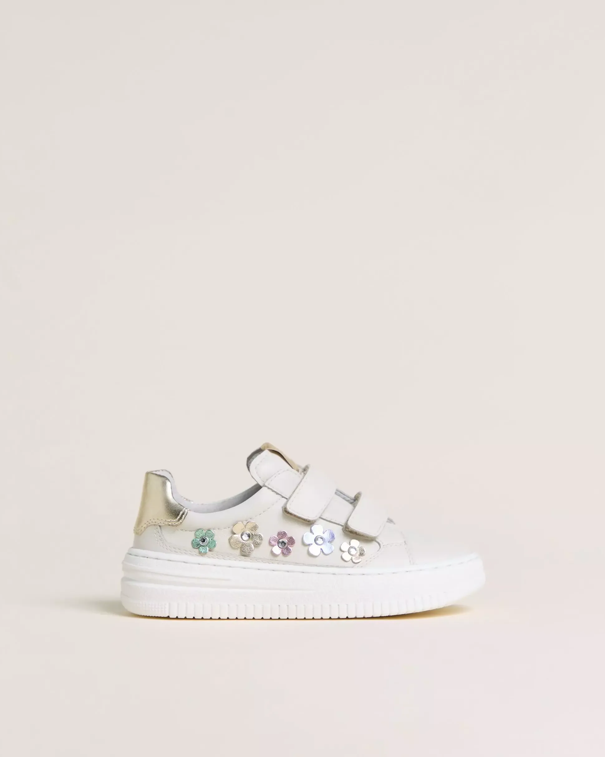 Sneakers Junior da Bambina in Pelle e Materiale Tecnico