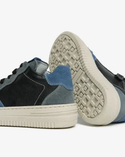 Sneakers Junior da Bambino in Pelle e Camoscio