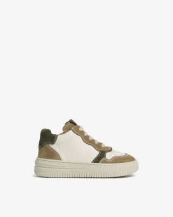 Sneakers Junior da Bambino in Pelle e Camoscio