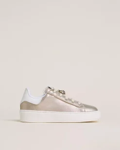Sneakers Teen da Ragazza in Pelle e Materiale Tecnico