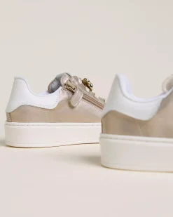 Sneakers Teen da Ragazza in Pelle e Materiale Tecnico
