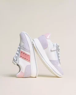 Sneakers Teen da Ragazza in Pelle, Camoscio e Materiale Tecnico