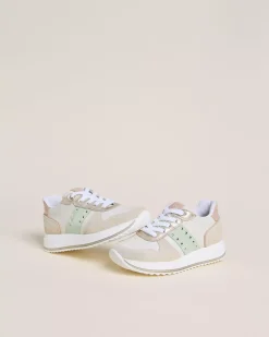 Sneakers Teen da Ragazza in Pelle, Camoscio e Materiale Tecnico