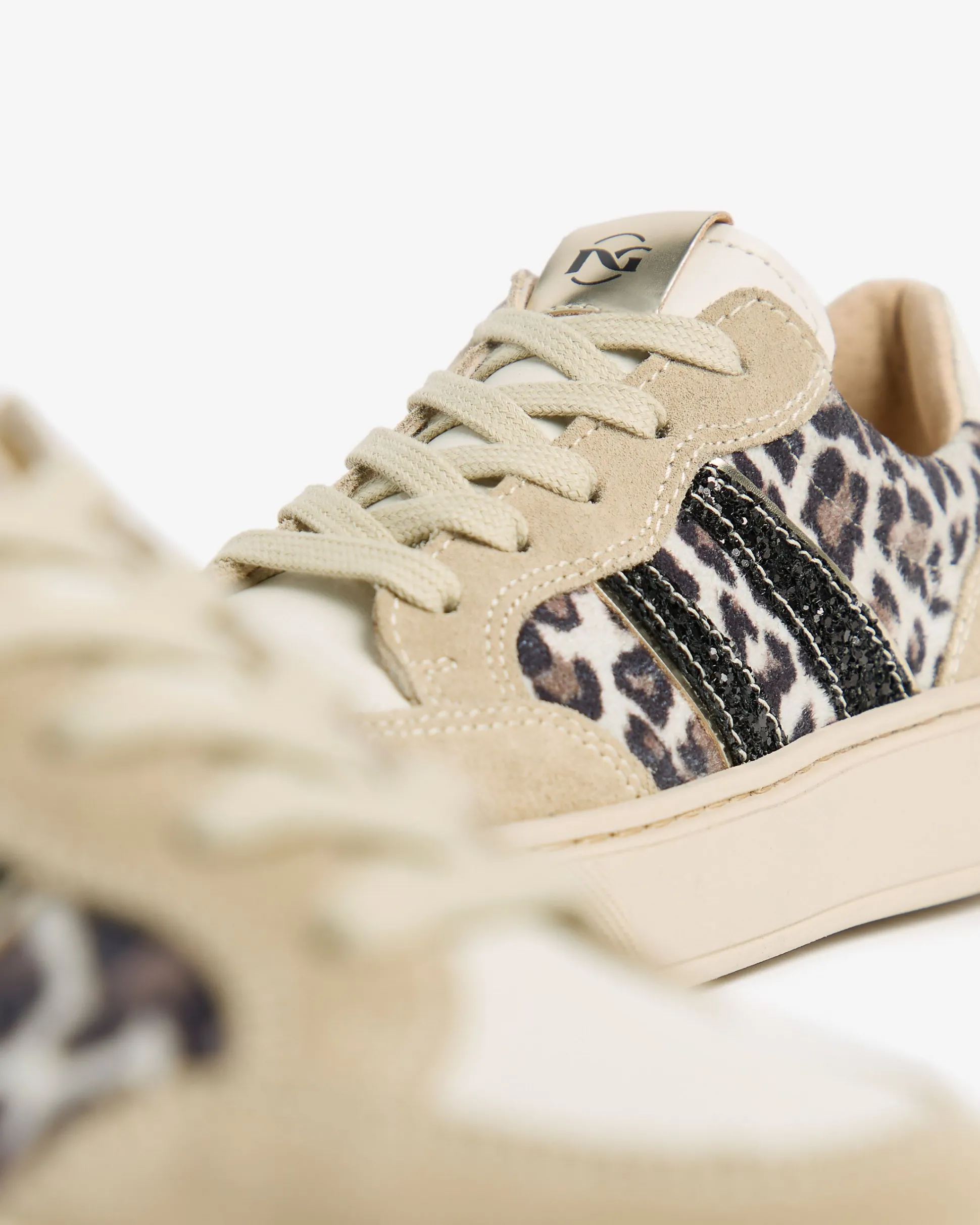 Sneakers Teen da Ragazza in Camoscio, Pelle e Materiale Tecnico
