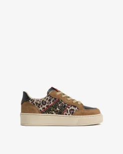 Sneakers Teen da Ragazza in Camoscio, Pelle e Materiale Tecnico