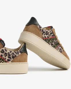 Sneakers Teen da Ragazza in Camoscio, Pelle e Materiale Tecnico