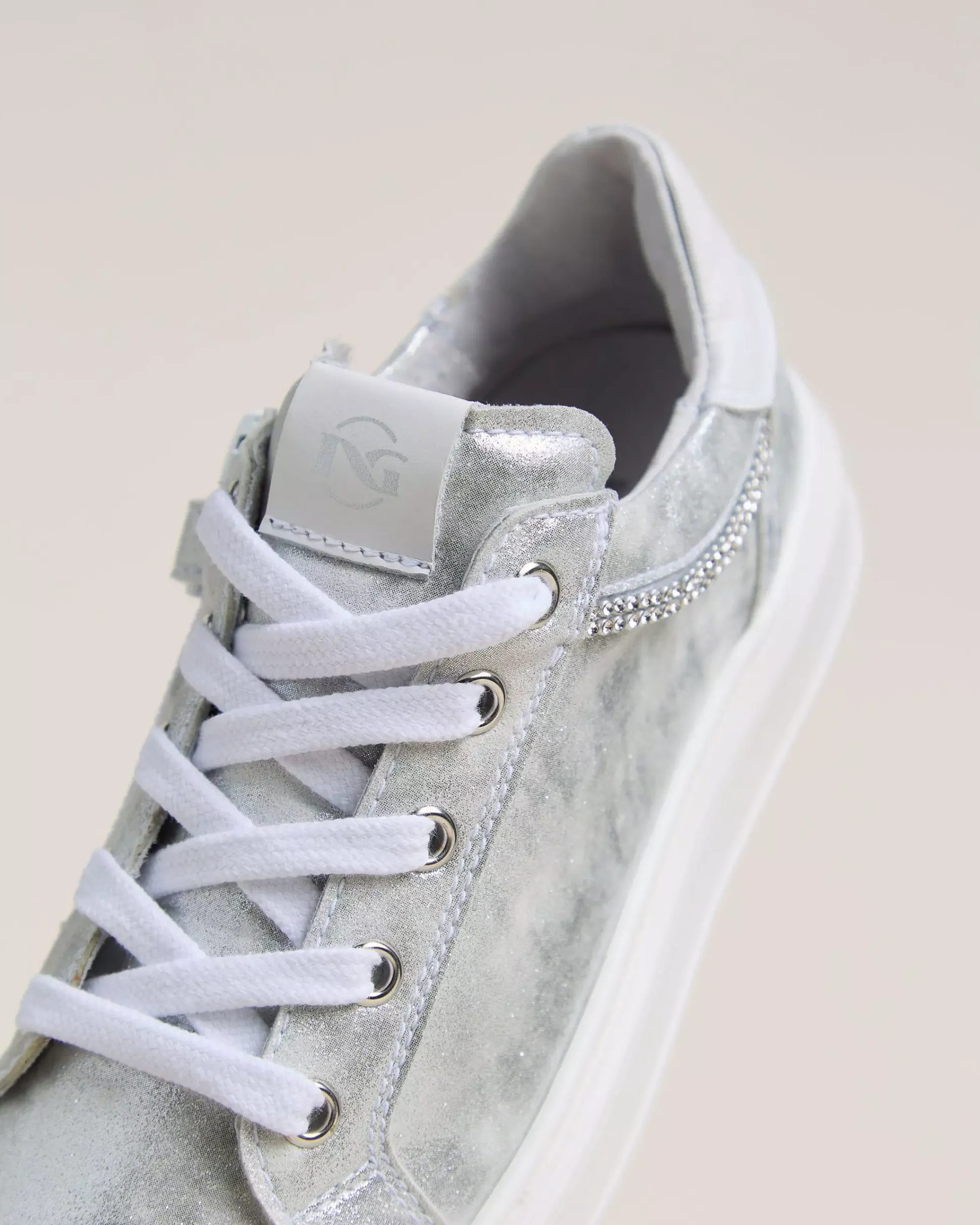 Sneakers Teen da Ragazza in Materiale Tecnico e Pelle