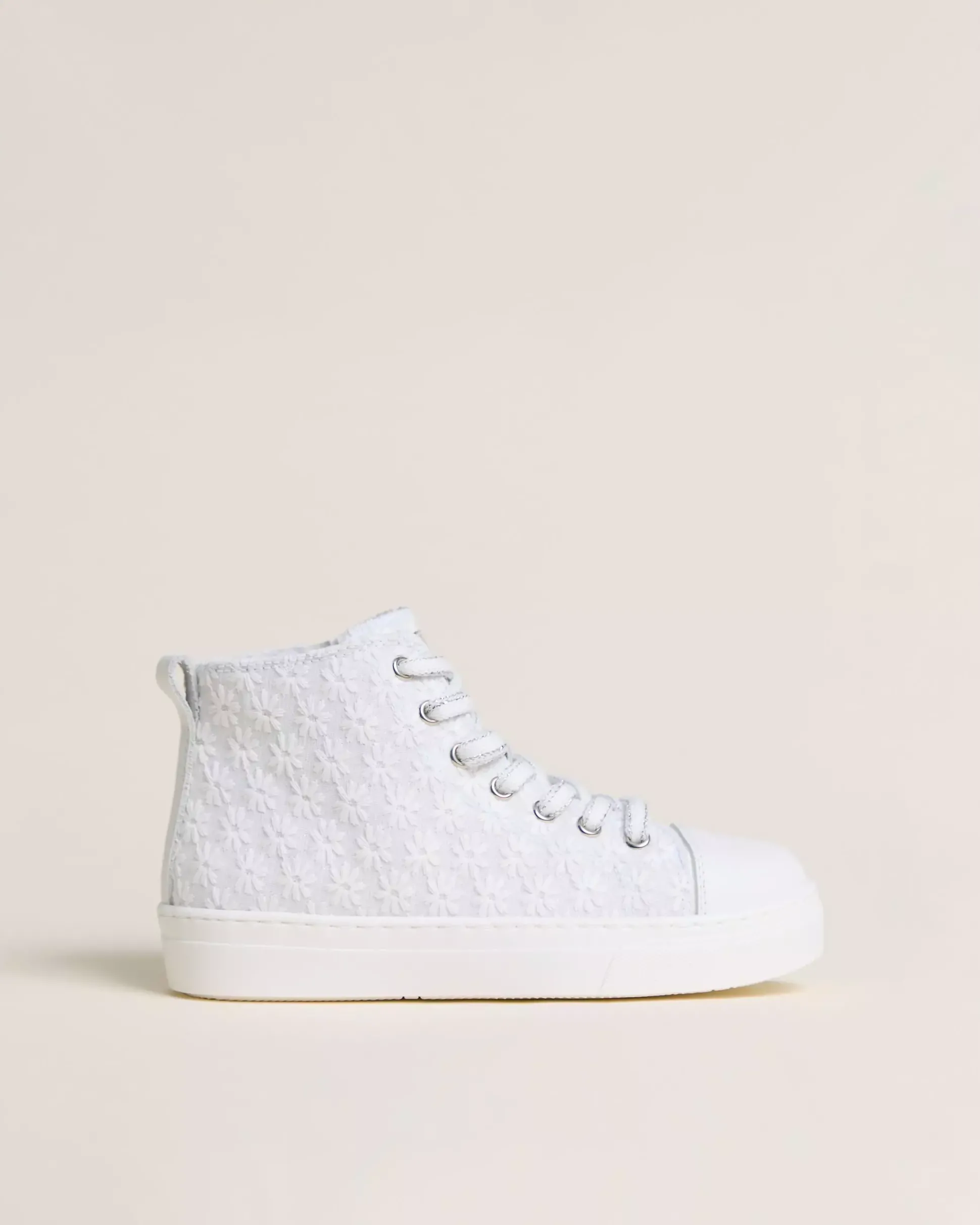 Sneakers Teen da Ragazza in Tessuto e Pelle