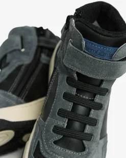 Sneakers Teen da Ragazzo in Camoscio e Pelle