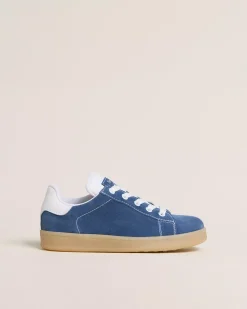 Sneakers Teen da Ragazzo in Camoscio e Pelle