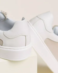 Sneakers Teen da Ragazzo in Pelle e Tela
