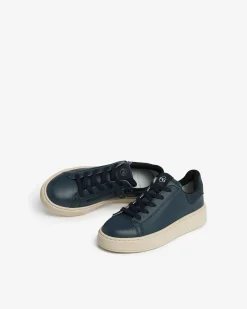 Sneakers Teen da Ragazzo in Pelle e Camoscio