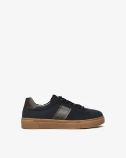 Sneakers Uomo in Camoscio e Pelle