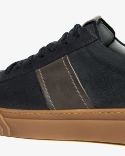 Sneakers Uomo in Camoscio e Pelle