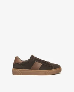 Sneakers Uomo in Camoscio e Pelle
