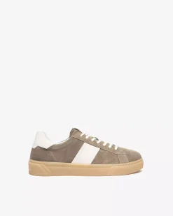 Sneakers Uomo in Camoscio e Pelle
