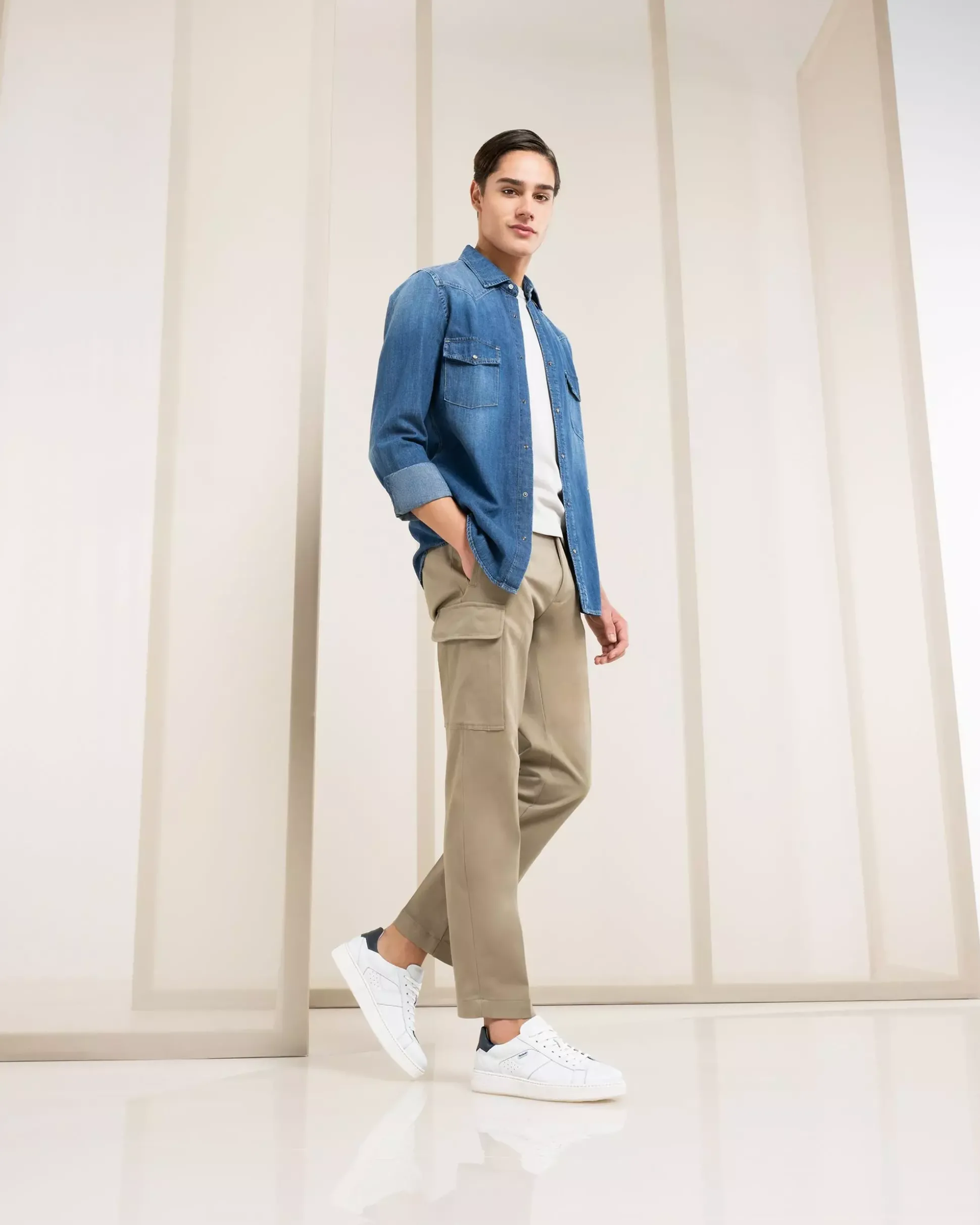 Sneakers Uomo in Pelle