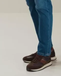 Sneakers Uomo in Pelle e Camoscio