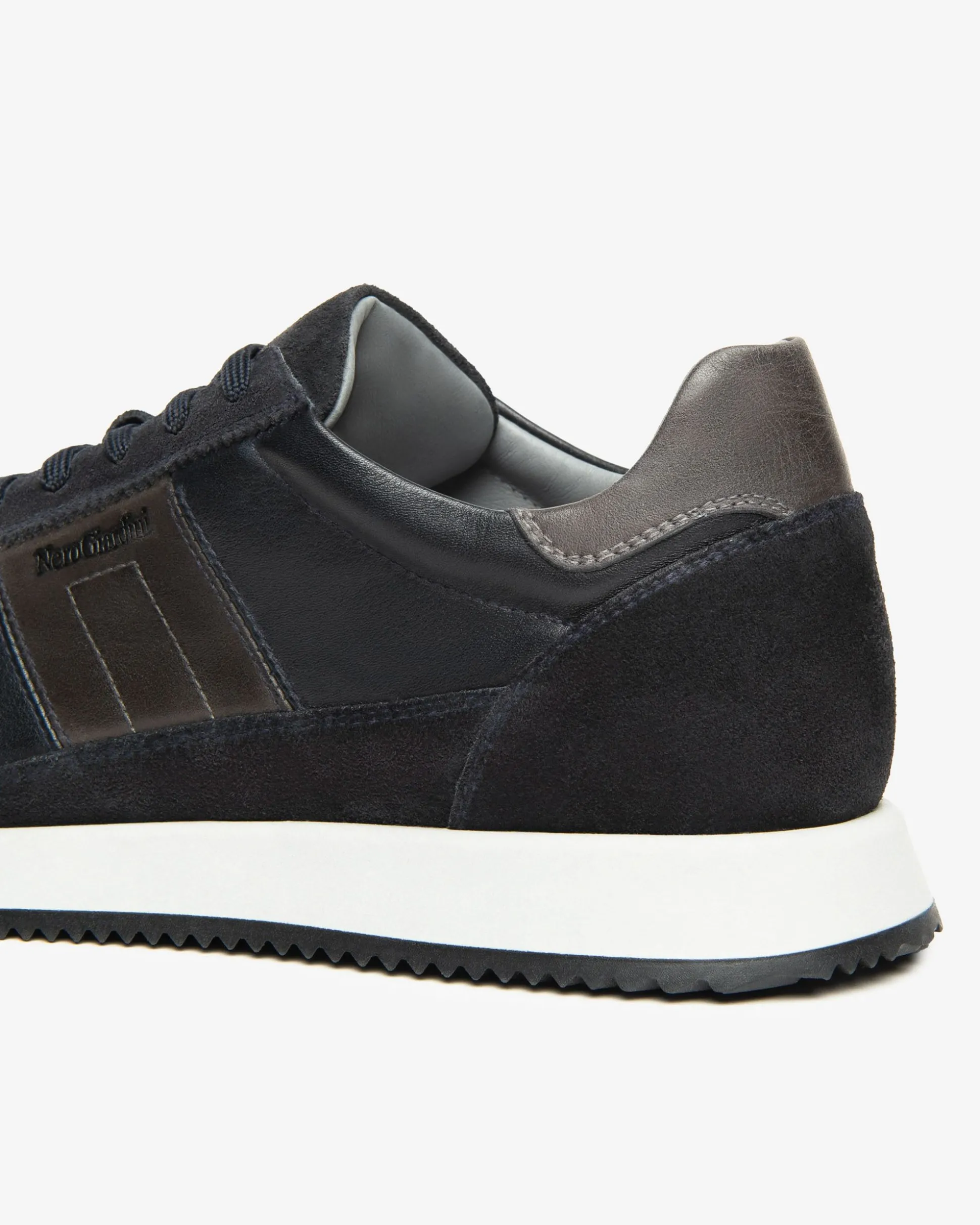Sneakers Uomo in Pelle e Camoscio