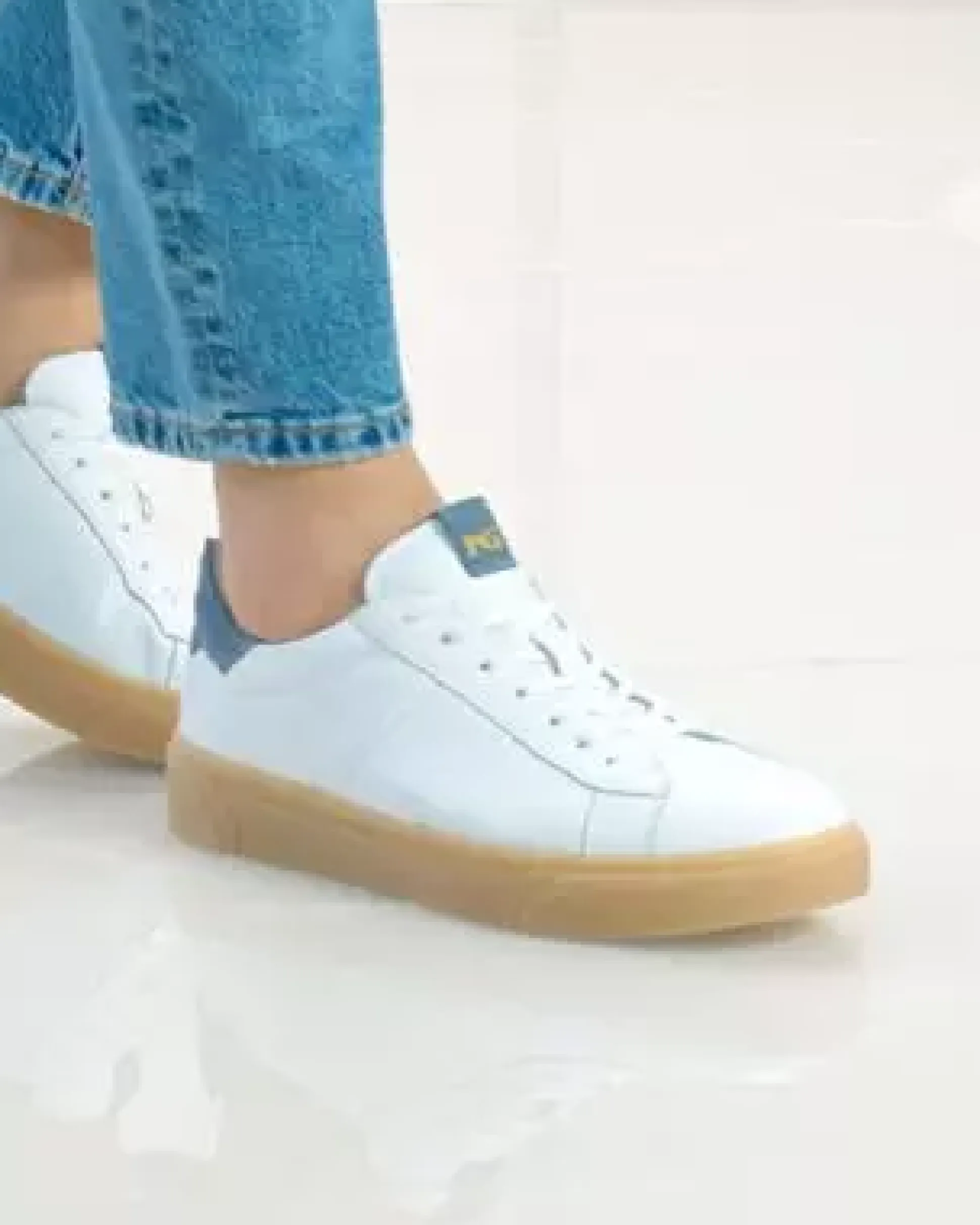 Sneakers Uomo in Pelle e Camoscio