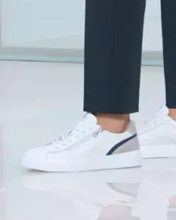 Sneakers Uomo in Pelle e Camoscio