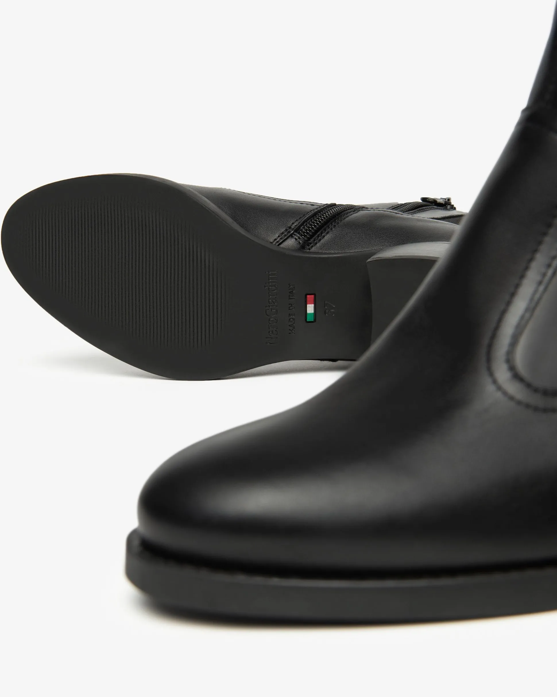 Stivaletti Donna in Pelle e Tessuto