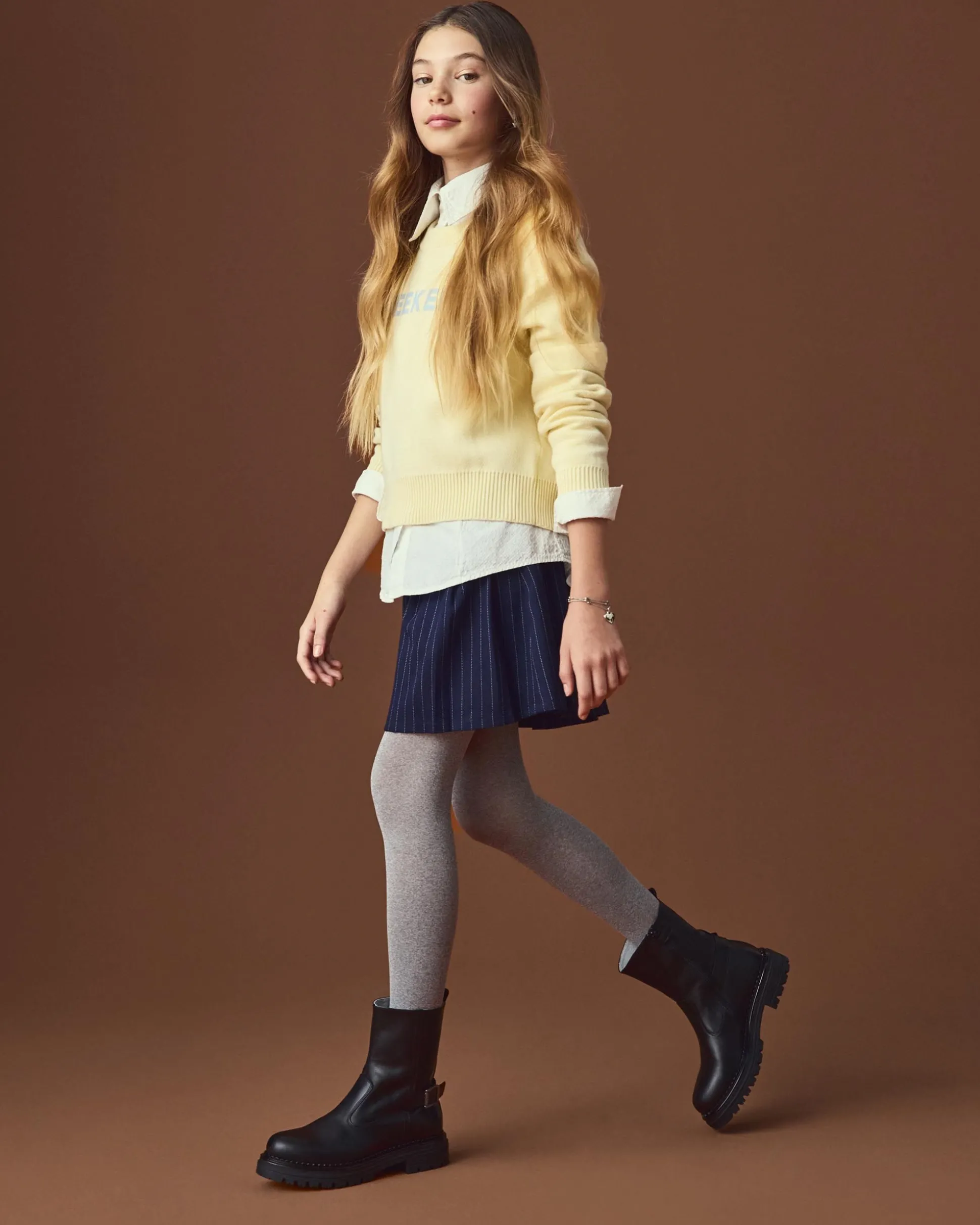 Stivaletti Teen da Ragazza in Pelle