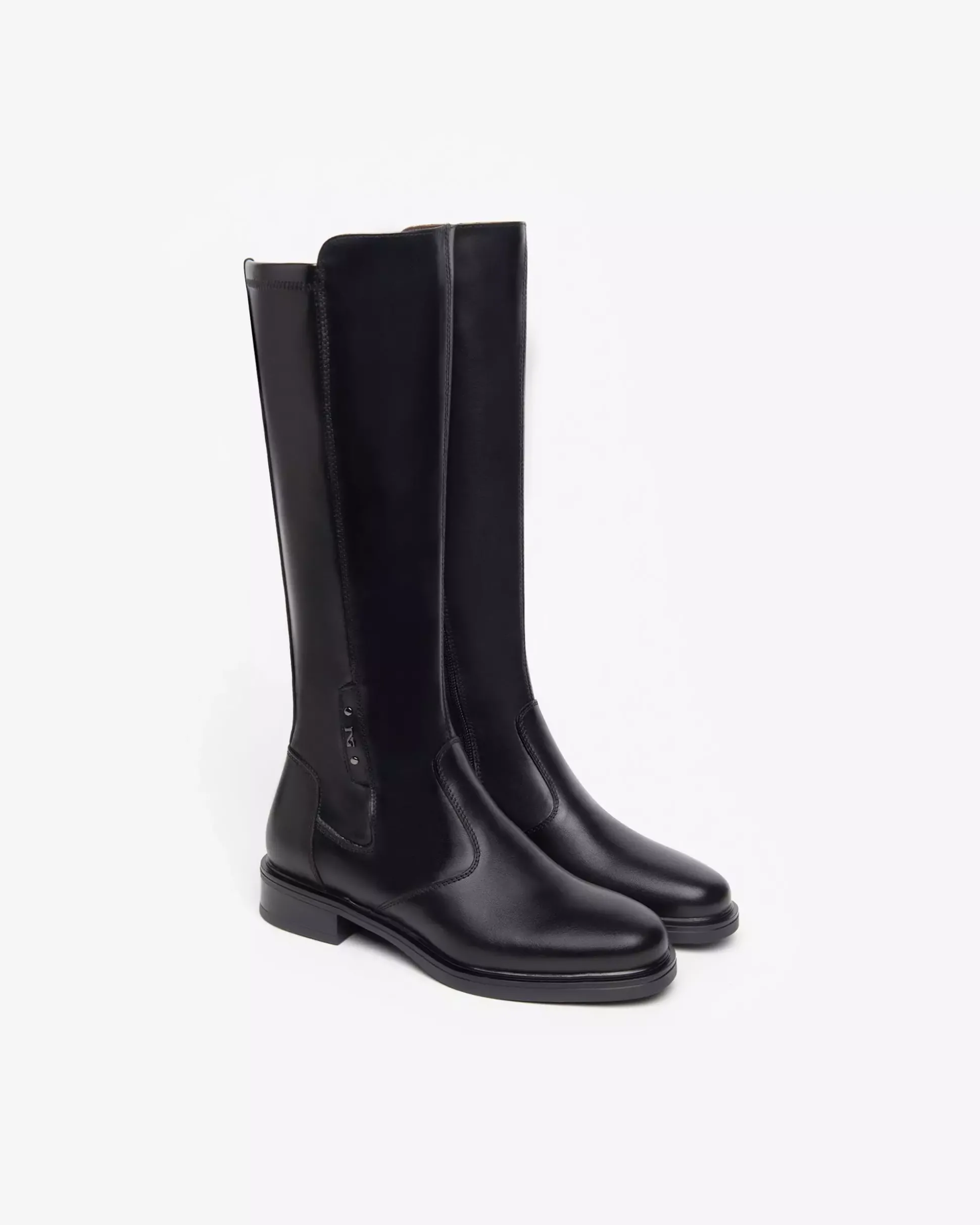 Stivali Donna in Pelle e Materiale Tecnico