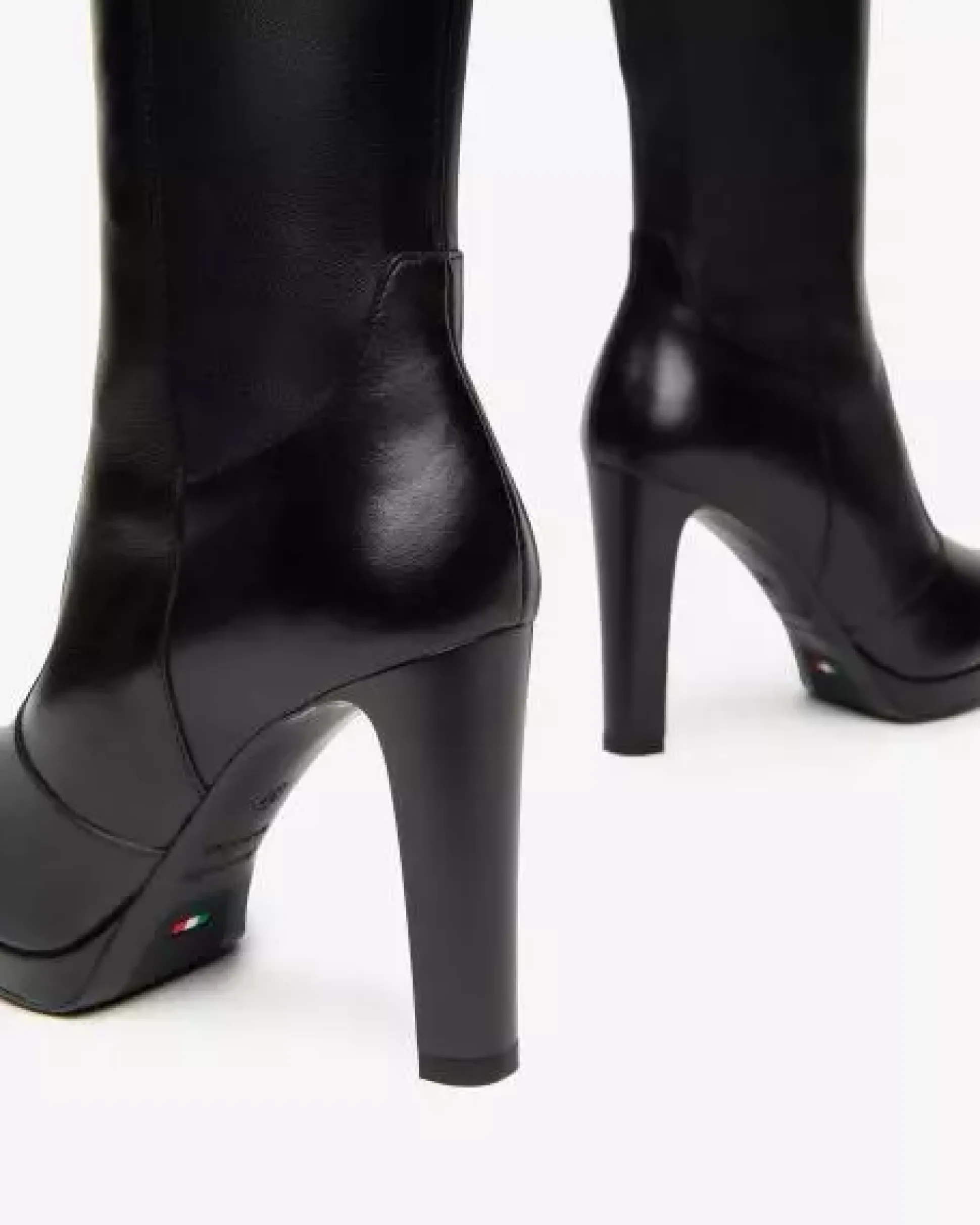 Stivali Donna in Pelle e Materiale Tecnico