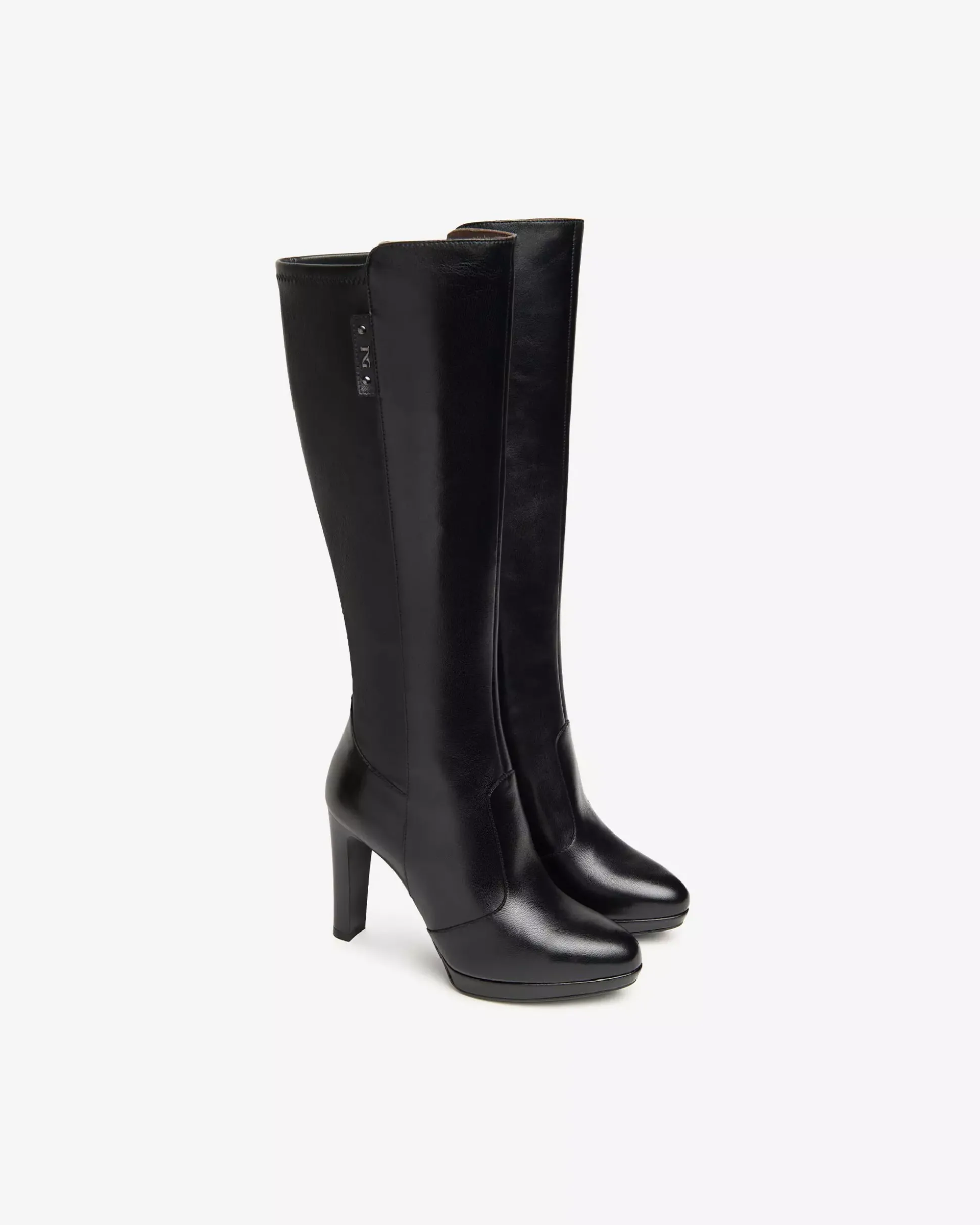 Stivali Donna in Pelle e Materiale Tecnico