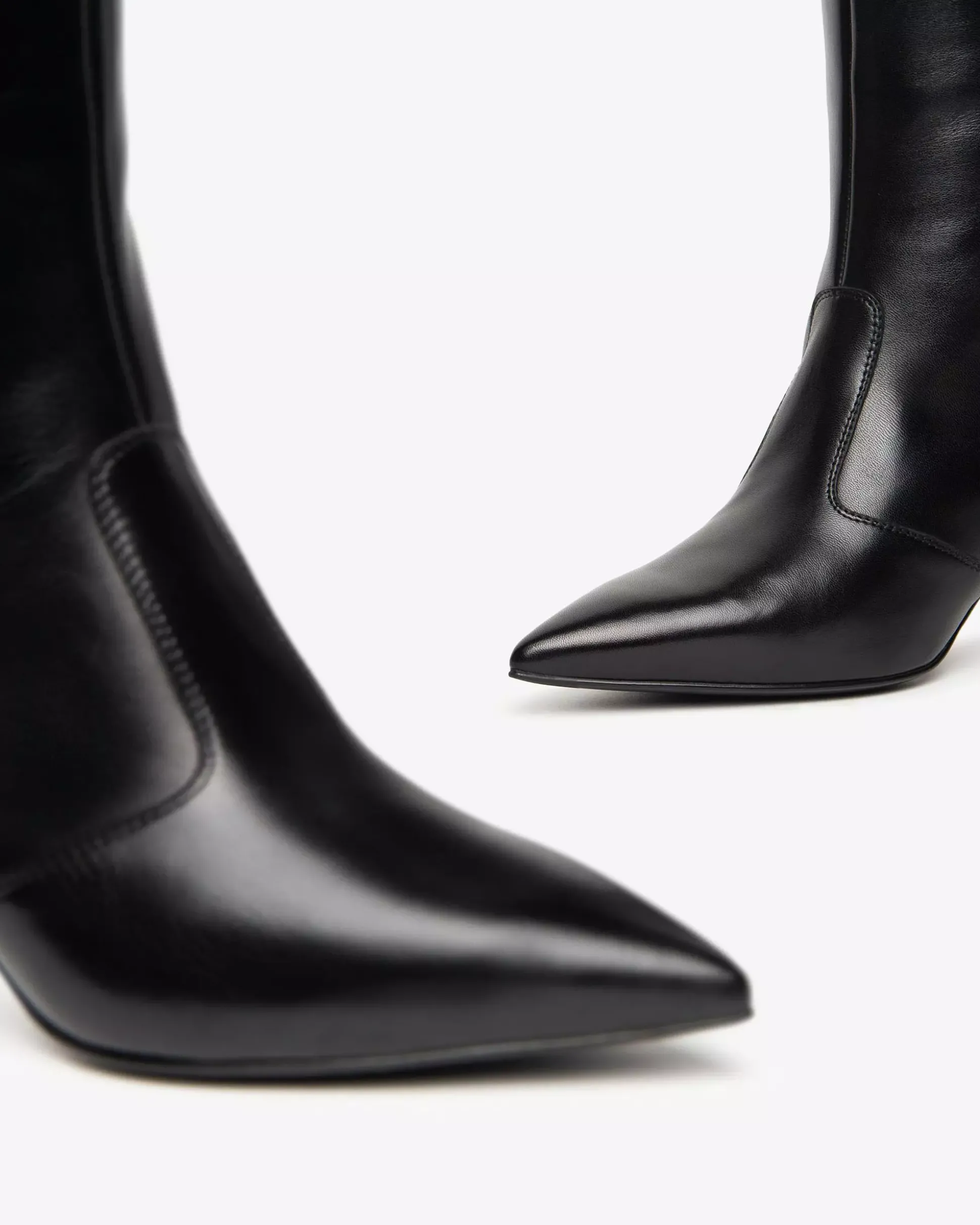 Stivali Donna in Pelle e Materiale Tecnico