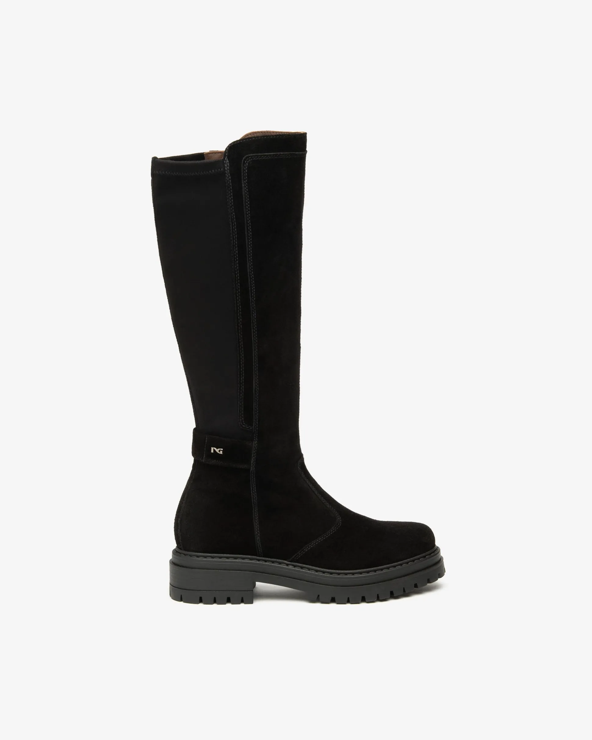 Stivali Donna in Suede e Materiale Tecnico